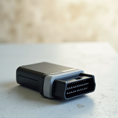 Technician checking fluid levels during an efficient auto maintenance service.