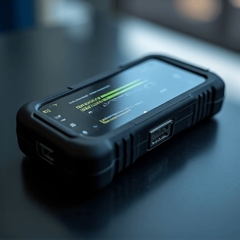 Owner-operator Samson personally inspecting a vehicle using advanced diagnostic tools. Commitment to honest, no-pressure diagnostics for Gold River residents.