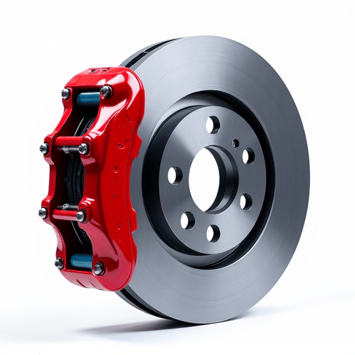 Expert mechanic inspecting brake components on a vehicle in Gold River.