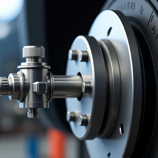 Technician performing a brake fluid flush service on a vehicle in a local Fair Oaks auto shop.