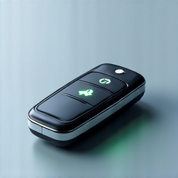 Satisfied customer receiving keys back after efficient auto service.